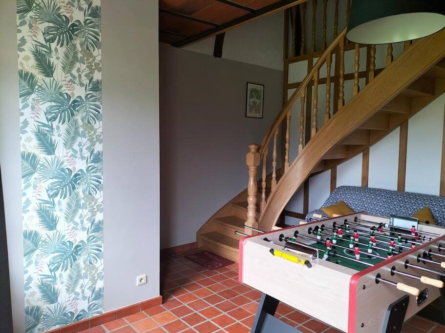 Gite à la ferme de la dame au lit Momignies Esterno foto
